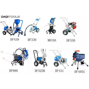 高効率ポータブル壁パテ噴霧機1200w電気亀裂防止モルタル噴霧器エアレスペイントスプレー機 - Product Image 5