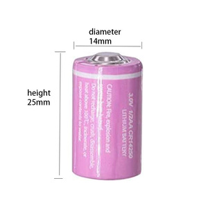 Tùy chỉnh thương hiệu 1/2 AA hình trụ mỏng tiểu pin <span class=keywords><strong>lithium</strong></span> 3.0V pin <span class=keywords><strong>lithium</strong></span> cr14250 - Product Image 3