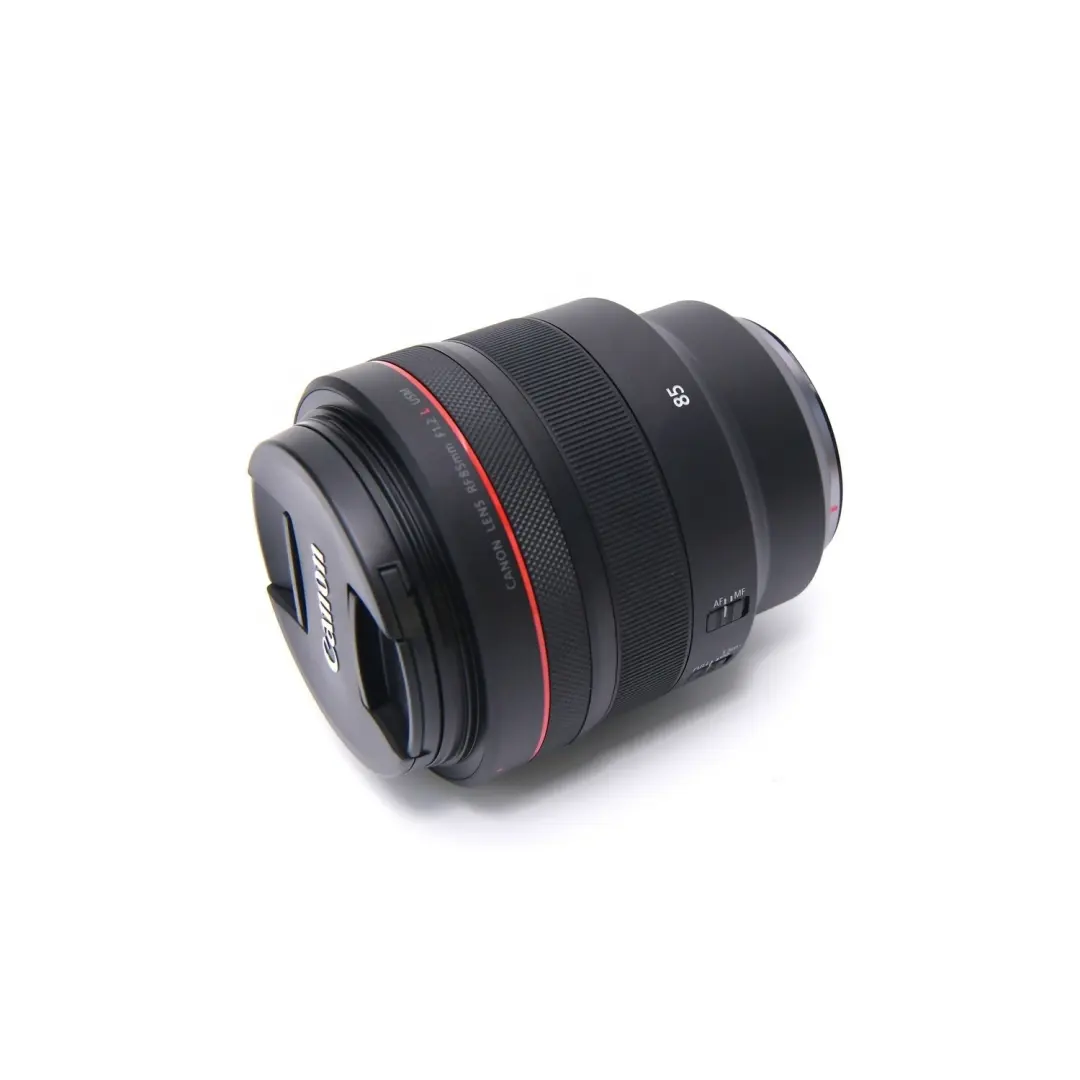 DF toptan orijinal kamera Lens RF 85mm f/1.2L USM EOSR7 R3 RP R6 R5 R10 için uygun profesyonel standart başbakan Lens