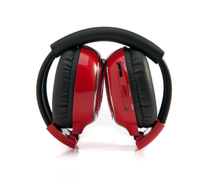 Auriculares inalámbricos estéreo, cascos de tres canales RF/UHF para fiesta silenciosa y película RF2008 - Product Image 2