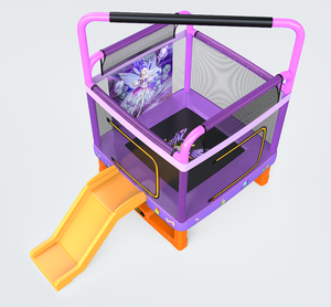 <span class=keywords><strong>Trampoline</strong></span> <span class=keywords><strong>rectangulaire</strong></span> de fitness pour enfants et adultes de 1,58 m, équipement de <span class=keywords><strong>gym</strong></span>, équipement d'exercice à cordes élastiques pour la maison - Product Image 1