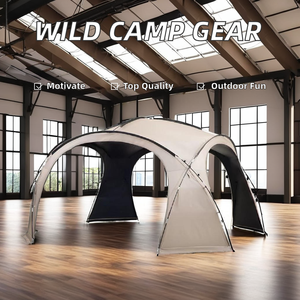 <strong>Simple</strong> One-Bedroom Four-Season Waterproof Outdoor Tent with >3000mm Oxford Fabric Foldable Tube Type for Camping in <strong>the</strong> <strong>Wild</strong> - Product Image 2