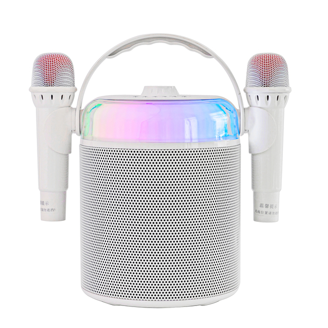 HOT Creative Mini Karaoke Machine Portable Girls Boys Family Home Party Funny Voice Change Mic Long Play Time Wireless Speaker