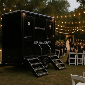 Baño Portátil Móvil con Remolque Individual 2025 - Product Image 1