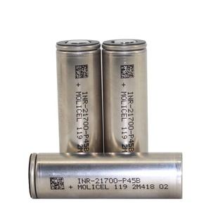แบตเตอรี่แท้ Molicel 21700 รุ่น INR217800-45B 3.6V 4500mAh 45A รองรับการคายประจุ  ใช้งานได้ที่อุณหภูมิต่ำกว่า -40 องศาเซลเซียส - Product Image 1