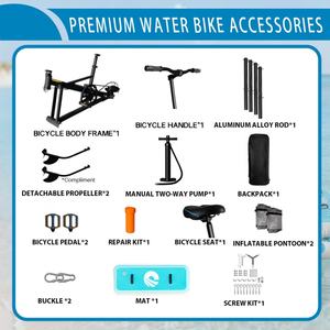 Популярный надувной водный велосипед-катамаран на одного человека для продажи, тренд 2026 года - Product Image 4