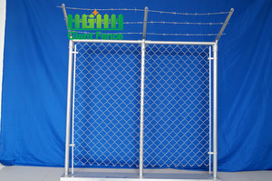 Không thấm nước Kim Cương đường sắt hàng rào 50x50 60x60 3ft 4ft 5ft 6ft 8ft 7 8 ft cao mạ kẽm vườn Chuỗi liên kết hàng rào - Product Image 6