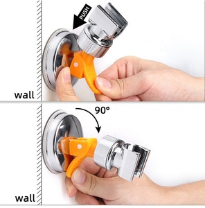 BSL-WB006 Installation Facile Mur Connectable Réglable De Poche Vide <span class=keywords><strong>Ventouse</strong></span> Réglable Titulaire De Tête de <span class=keywords><strong>Douche</strong></span> - Product Image 4
