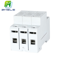 Parafoudre solaire photovoltaïque 2P 3P 500V 600V 800V 1000V 1500V 20/40KA, dispositif de protection contre les surtensions CC