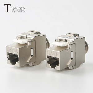 TOM-KJ-21 <span class=keywords><strong>Cat6</strong></span>/CAT6A Không Có Công Cụ <span class=keywords><strong>STP</strong></span> 180 Độ Viễn Thông Thông Thông Tin Liên Lạc <span class=keywords><strong>KEYSTONE</strong></span> JACK, Kết Nối Phụ Kiện Mạng <span class=keywords><strong>STP</strong></span> Hợp Kim Kẽm - Product Image 4