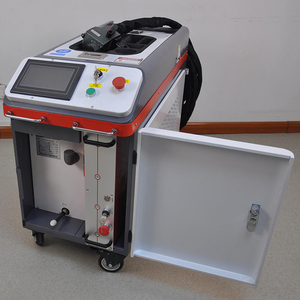 เครื่องทำความสะอาดด้วยเลเซอร์พัลส์ระบายความร้อนด้วยน้ำ 500W พร้อมเครื่องสแกนมือถือ สำหรับงานหนัก กำจัดสนิม สี และคราบน้ำมัน - Product Image 5