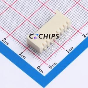 ZX-HY2.0-8PZZ-GW Wire-to-Board Pin Header Through hole Component (THT),P=2mm Connector 1x8P 2mm Through Hole HY - Product Image 2