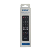 Télécommande universelle de remplacement HUAYU RM-L1088 V6 pour tous les téléviseurs Samsung LED LCD HD 4K UHD HDR Smart TV