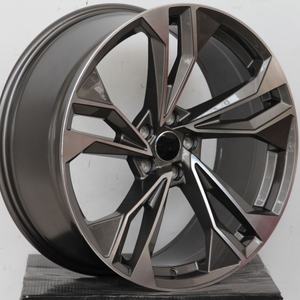 Flrocky 18 19 20 pouces 5X112 Concave Design <span class=keywords><strong>jante</strong></span> en alliage pour <span class=keywords><strong>Audi</strong></span> A4 A5 A6 A7 A8 e-tron Q3 Q5 Q7 Q8 R S <span class=keywords><strong>TT</strong></span> voiture - Product Image 4
