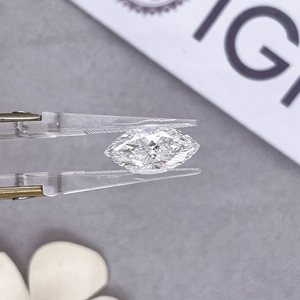 Diamant de laboratoire certifié IGI, taille marquise, 1CT 2CT 3CT D VVS2, diamant cultivé en laboratoire HPHT CVD, en vrac - Product Image 1