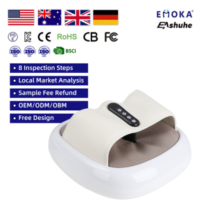 Fußmassagegerät mit Wärmefunktion Shiatsu Fußmassagemaschine Tiefenmassage für Müde Füße - Product Image 1