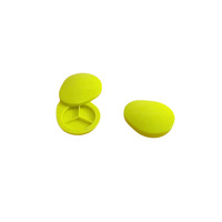 Stick déodorant, Correcteur trois couleurs, Boîtier magnétique pour fard à paupières en forme de galet, Fard à joues mono en plastique ABS, Cosmétique robuste