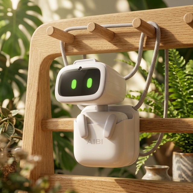 AIBI Smart AI Desktop Pet Robot Interactive Multilingual Voice Chat APP Control Bionic Companion Gift for Kids Dropshipping