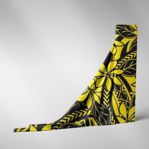 Wf 2026 Hot Bán Hawaii Hibiscus in in Rayon Chất liệu vải cho Polynesian samoan Áo sơ mi quần áo - Product Image 2