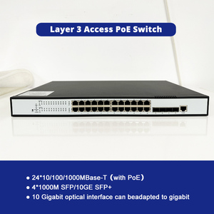 L2 L3 quản lý mạng <span class=keywords><strong>Gigabit</strong></span> công nghiệp 2.5g 24V thông minh 24 cổng ethernet PoE chuyển đổi - Product Image 2