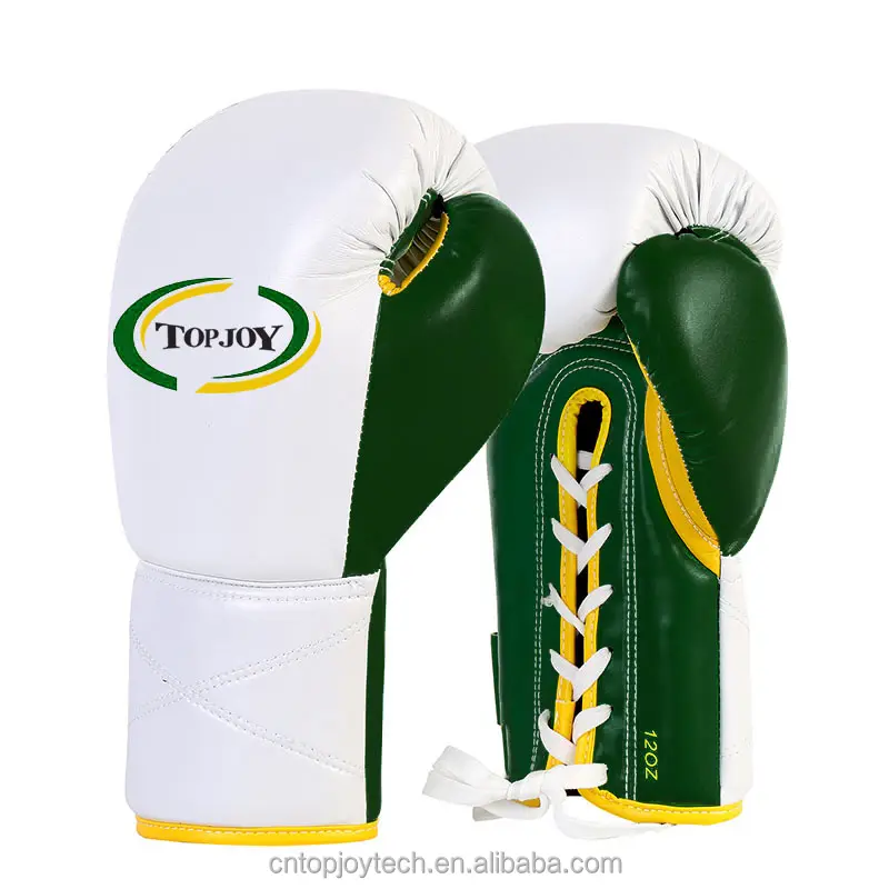 Manufacturer Best Quality 14oz 10oz Training Custom logo Boxer Punching Gloves lace up Boxing Gloves