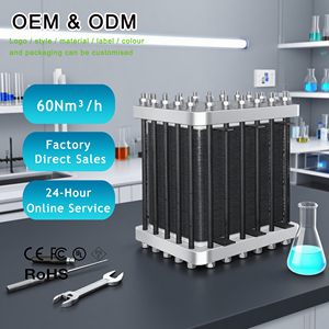 Générateur d'électrolyse 60 Nm³, installation de purification, électrolyseur d'hydrogène alcalin H2 pour inhalateur, génération de gaz, test de système de pile à combustible - Product Image 1