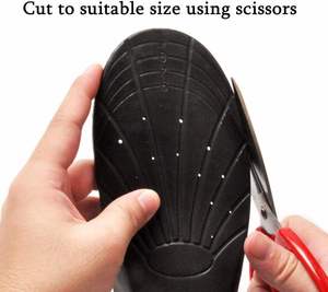 Memory Foam Shoe <b>Insoles</b> for Plantar Fasciitis Relief Shock Absorption & Comfort-Unisex Sizes - Product Image 4