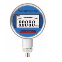High Precision 60Mpa Pressure Gauge with Stainless Steel Case New Product Glass 0.2% FS