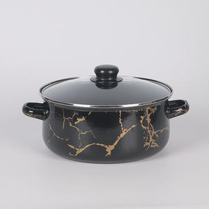 <span class=keywords><strong>Offerta</strong></span> a basso prezzo <span class=keywords><strong>set</strong></span> <span class=keywords><strong>pentole</strong></span> smaltate da 10 pezzi a doppio manico - Product Image 4