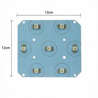 Panneau LED personnalisé pour éclairage LED, carte de circuit imprimé 7x18W RGBW 6-en-1, carte nue pour projecteur LED PAR 24V