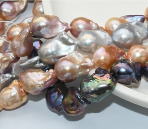 Offre vidéo réelle avant <span class=keywords><strong>achat</strong></span> <span class=keywords><strong>perles</strong></span> barque d'eau douce naturelles de haute qualité pour la fabrication de bijoux de luxe - Product Image 2