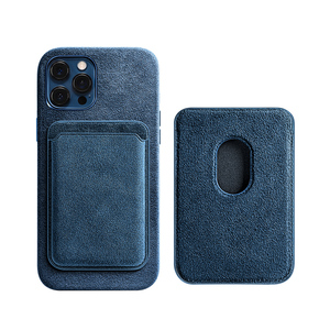 Custodia per <span class=keywords><strong>iPhone</strong></span> di Lusso in Alcantara con Porta Carte Magnetico per <span class=keywords><strong>iPhone</strong></span> <span class=keywords><strong>12</strong></span>/13/14/15/16 Personalizzabile - Product Image 6
