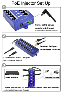 Chế Độ Đầu Phun <span class=keywords><strong>POE</strong></span> Thụ Động <span class=keywords><strong>Gigabit</strong></span> 8 Cổng B 4/5 + 7/8-Đầu Phun Ethernet Có Tuổi Thọ Trung Bình Lên Đến Tám Camera IP Điểm Truy Cập WiFi - Product Image 5
