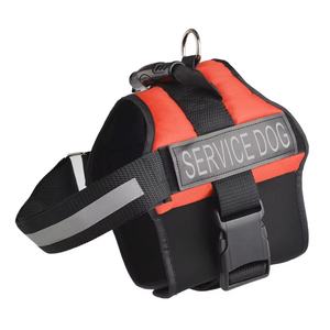 Chaleco táctico para perros de nailon de fabricante de muestra gratis con suave transpirable para chaleco para mascotas Correa entrenamiento caza - Product Image 4