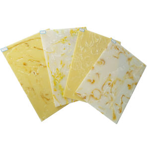 Pierre artificielle polie hautement transparente, translucide, imitation pierre, avec motif de jade norvégien pour comptoir de bar - Product Image 1