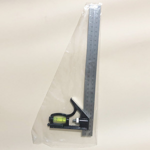 Regla de Ángulo Combinada Móvil Yunbei Yb de 300 mm, de Acero Inoxidable, Herramienta de Medición de Ángulo Recto para Ingeniería Civil - Product Image 1