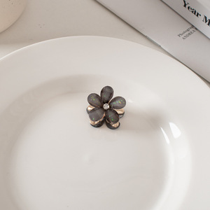 <span class=keywords><strong>Pince</strong></span> à cheveux demi-fermée en alliage, petite <span class=keywords><strong>pince</strong></span> à griffes, ornée de diamants, multi-designs, accessoires de cheveux polyvalents <span class=keywords><strong>pour</strong></span> femmes, usage quotidien YHA - Product Image 3