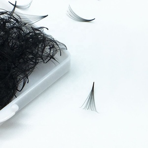 Venta al por mayor de visón sintético hecho a mano CC para extensiones de pestañas de lujo proveedor bandeja de extensión de pestañas individuales personalizadas sueltas etiqueta KBT - Product Image 3