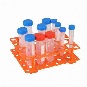 หลอดปั่นเหวี่ยงแบบมีขีดบอกปริมาตร ขนาด 10 มล. ยี่ห้อ XZ LAB ผลิตจากพลาสติก PP พร้อมฝาเกลียว สำหรับงานวิจัยในห้องปฏิบัติการ - Product Image 1