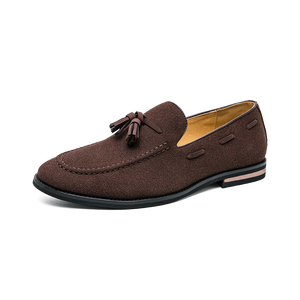 Mocassins Homme en Cuir Véritable à Bout Pointu – Nouveaux Styles Rétro Faciles à Enfiler, Chaussures Habillées et Richelieu Grandes Tailles – Collection de Chaussures de Créateur - Product Image 4