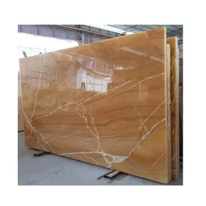 Onyx Marble Stone Price for Luxury Free Modern Yellow Hotel Polished Calcite Online Technical Support High Resistance Big Slab