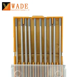 Electrodos de tungsteno WC20, color gris, 2,4mm, 2,4mm x 175mm, varilla de tungsteno 2%