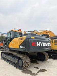Mini-excavatrice hydraulique sur chenilles Hyundai HX245 d'occasion, pompe hydraulique PLC, boîte de vitesses, moteur - Excellent état, origine Japon, garantie 1 an - Product Image 4
