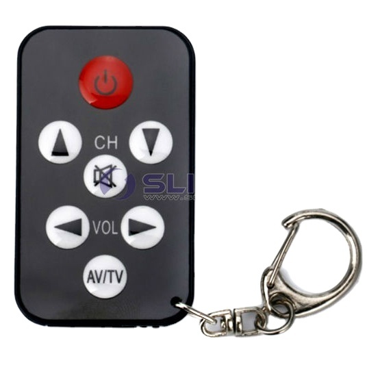 Universal Mini TV Remote Control With Keychain IR Learning Code Remote Controller for TV