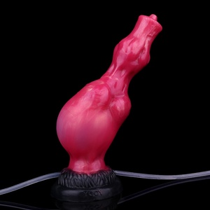 FAAK Manufacturers Direct Sales <b>Dildo</b> with Fun Animal Touch Inflatable Water Spray <b>Dildo</b> Anal Plug for Men Women - Product Image 2