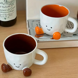 2025 Cartoon Cute Ceramic Coffee <b>Mugs</b> with Custom Logo Back to School Factory Price Fast Delivery - Product Image 3
