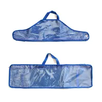 पारदर्शी प्लास्टिक निविड़ अंधकार पोर्टेबल मछली पकड़ने बैग पोल मछली पकड़ने वाली छड़ी बैग मामले