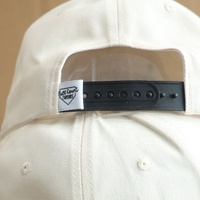 Gorra de Béisbol Estructurada de 5 Paneles con Visera a Rayas Amarillas y Negras, Logotipo Bordado Personalizado, Diseño ODM/OEM