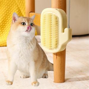 Juguetes para Gatos, Removedor de Picazón para Gatos, Removedor de Pelo, Cactus, Tabla de Rascar para Gatos, Herramienta Adhesiva para Frotar la Cara, Suministros para Mascotas - Product Image 1