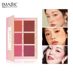 Imagic nổ sản phẩm mới sắc tố cao Blusher bột và ánh sáng lung linh Blush Palette bột mịn Blush với với các lô hàng nhanh - Product Image 5
